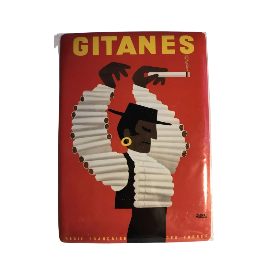 Original Hervé Morvan - "Gitanes" Poster (1960)